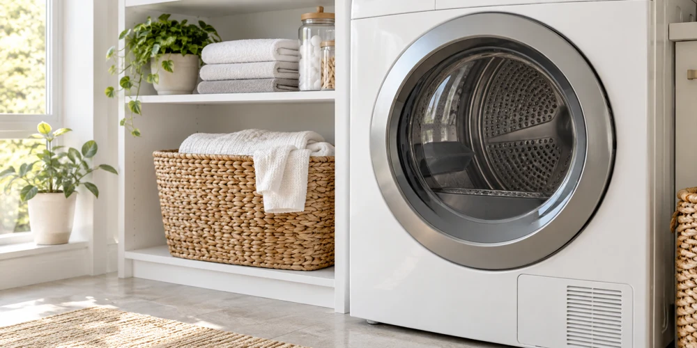 Dryer in a home